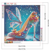 Load image into Gallery viewer, Diamond Painting - Full Round - Dream high heels (40*40CM)