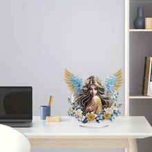 Load image into Gallery viewer, Angel Girl Desktop Diamond Painting Art Kits DIY Rhinestones Tabletop Ornaments