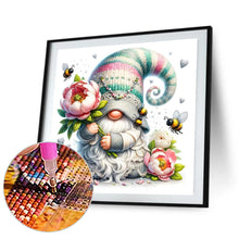 Load image into Gallery viewer, Diamond Painting - Full Round - Flowers and gnomes (30*30CM)