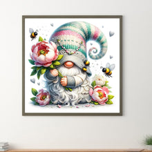 Load image into Gallery viewer, Diamond Painting - Full Round - Flowers and gnomes (30*30CM)
