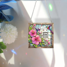 Load image into Gallery viewer, Acrylic Special Shape Sweet Home Diamond Painting Pendants for Home Decor