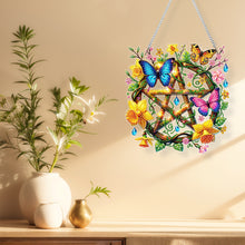 Load image into Gallery viewer, Acrylic Special Shape Pentacle Garland Diamond Painting Hanging Ornaments