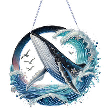 Load image into Gallery viewer, Clownfish Sea World Garland 5D DIY Diamond Painting Dots Pendant for Wall Window