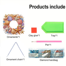 Load image into Gallery viewer, Clownfish Sea World Garland 5D DIY Diamond Painting Dots Pendant for Wall Window