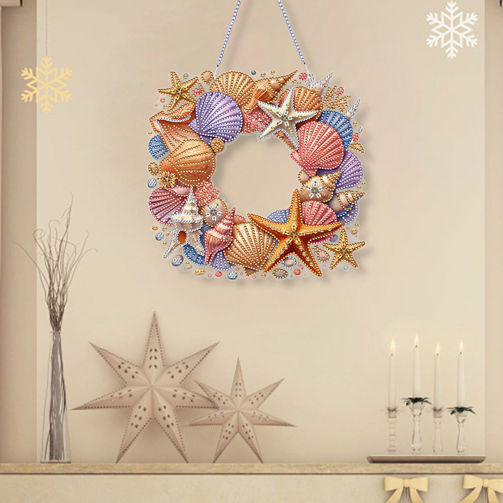 Clownfish Sea World Garland 5D DIY Diamond Painting Dots Pendant for Wall Window