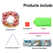 Load image into Gallery viewer, Clownfish Sea World Garland 5D DIY Diamond Painting Dots Pendant for Wall Window