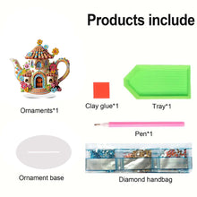 Load image into Gallery viewer, Acrylic Special Shaped Kettle 5D DIY Diamond Art Tabletop Decorations for Adults