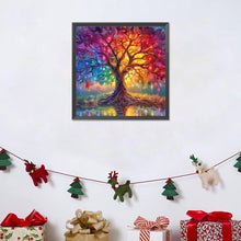 Load image into Gallery viewer, Diamond Painting - Full Round - Colorful tree of life (30*30CM)