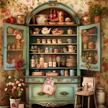 Load image into Gallery viewer, Diamond Painting - Full Round - Warm cabinet (40*40CM)