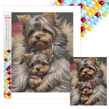 Load image into Gallery viewer, Diamond Painting - Full Square - Yorkshire Terrier (30*40CM)