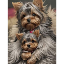 Load image into Gallery viewer, Diamond Painting - Full Square - Yorkshire Terrier (30*40CM)