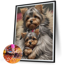 Load image into Gallery viewer, Diamond Painting - Full Square - Yorkshire Terrier (30*40CM)