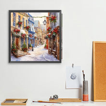Load image into Gallery viewer, Diamond Painting - Full Square - Christmas Street Scene (40*40CM)