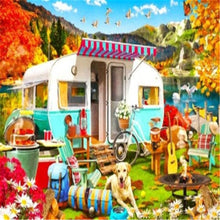 Load image into Gallery viewer, Diamond Painting - Full Square - Holiday Picnic (50*40CM)