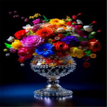 Load image into Gallery viewer, Diamond Painting - Full Square - Glass Flowers (40*50CM)