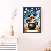Load image into Gallery viewer, AB Diamond Painting - Full Round - Skeleton Witch Brewing Medicine (40*60CM)