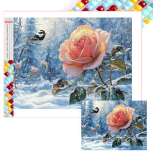 Load image into Gallery viewer, Diamond Painting - Full Square - Snow rose (40*30CM)