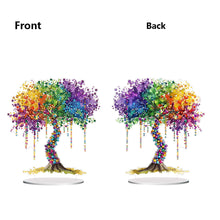 Load image into Gallery viewer, Acrylic Special Shaped Tree of Life DIY Diamond Art Tabletop Decor for Beginner