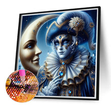 Load image into Gallery viewer, Diamond Painting - Full Round - Mask crescent moon (40*40CM)
