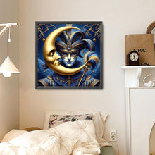 Load image into Gallery viewer, Diamond Painting - Full Round - Abstract crescent moon (30*30CM)