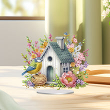 Load image into Gallery viewer, Acrylic Special Shape Lily Candle Desktop Diamond Art Kits for Home Office Decor