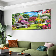 Load image into Gallery viewer, Diamond Painting - Full Square - Garden pavilion (80*40CM)