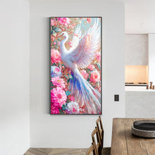 Load image into Gallery viewer, Diamond Painting - Full Round - white phoenix (40*70CM)