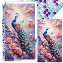 Load image into Gallery viewer, Diamond Painting - Full Round - Peacock (40*70CM)
