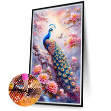 Load image into Gallery viewer, Diamond Painting - Full Round - Peacock (40*70CM)