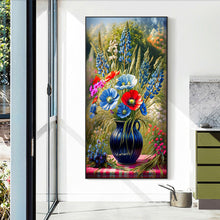 Load image into Gallery viewer, Diamond Painting - Full Round - vase bouquet (40*70CM)