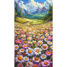 Load image into Gallery viewer, Diamond Painting - Full Round - Daisy field (40*70CM)