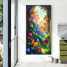 Load image into Gallery viewer, Diamond Painting - Full Round - butterfly bush (40*70CM)