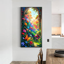 Load image into Gallery viewer, Diamond Painting - Full Round - butterfly bush (40*70CM)