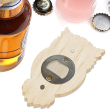 Load image into Gallery viewer, Wooden Cat Diamond Painting Bottle Opener Helper Rhinestones Bottle Opening Tool
