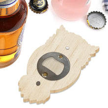 Load image into Gallery viewer, Wooden Cat Diamond Painting Bottle Opener Helper Rhinestones Bottle Opening Tool