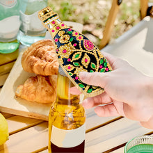 Load image into Gallery viewer, Wooden Cat Diamond Painting Bottle Opener Helper Rhinestones Bottle Opening Tool