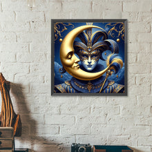 Load image into Gallery viewer, Diamond Painting - Full Round - Mask crescent moon (40*40CM)