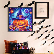 Load image into Gallery viewer, AB Diamond Painting - Full Round - Halloween Pumpkin And Candy (40*40CM)