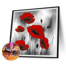 Load image into Gallery viewer, 4pcs Round Diamond Painting Set - Flower Zen (30*30CM)