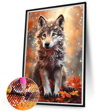 Load image into Gallery viewer, 3pcs Round Diamond Painting Set - Animal Series (40*60CM)