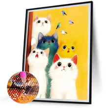 Load image into Gallery viewer, Diamond Painting - Full Round - kitten (30*40CM)