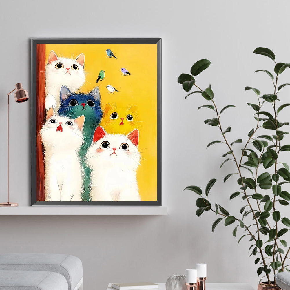 Diamond Painting - Full Round - kitten (30*40CM)