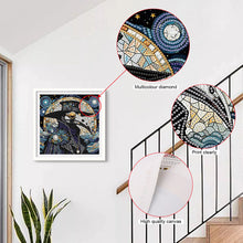 Load image into Gallery viewer, Diamond Painting - Partial Special Shaped - Moonlight wolf pack (30*30CM)