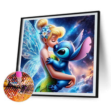 Load image into Gallery viewer, 3pcs Round Diamond Painting Set - Stitch (30*30CM)