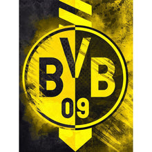 Load image into Gallery viewer, 4pcs Round Diamond Painting Set - Borussia Dortmund (30*40CM)