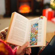 Load image into Gallery viewer, 3Pcs Special Shape Flowers 5D DIY Diamond Painting Bookmark with Pendants