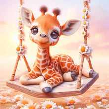 Load image into Gallery viewer, Diamond Painting - Full Round - Giraffe (30*30CM)