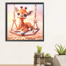 Load image into Gallery viewer, Diamond Painting - Full Round - Giraffe (30*30CM)