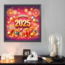 Load image into Gallery viewer, Diamond Painting - Full Round - Happy New Year (40*40CM)