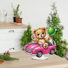 Load image into Gallery viewer, Acrylic Special Shape Bear Diamond Painting Desktop Decors for Home Office Decor